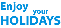 Enjoy your holidays